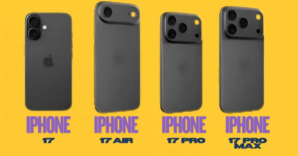 Apple Unveils iPhone 17 Lineup: Sleeker Designs, Bigger Storage, and the All-New iPhone Air